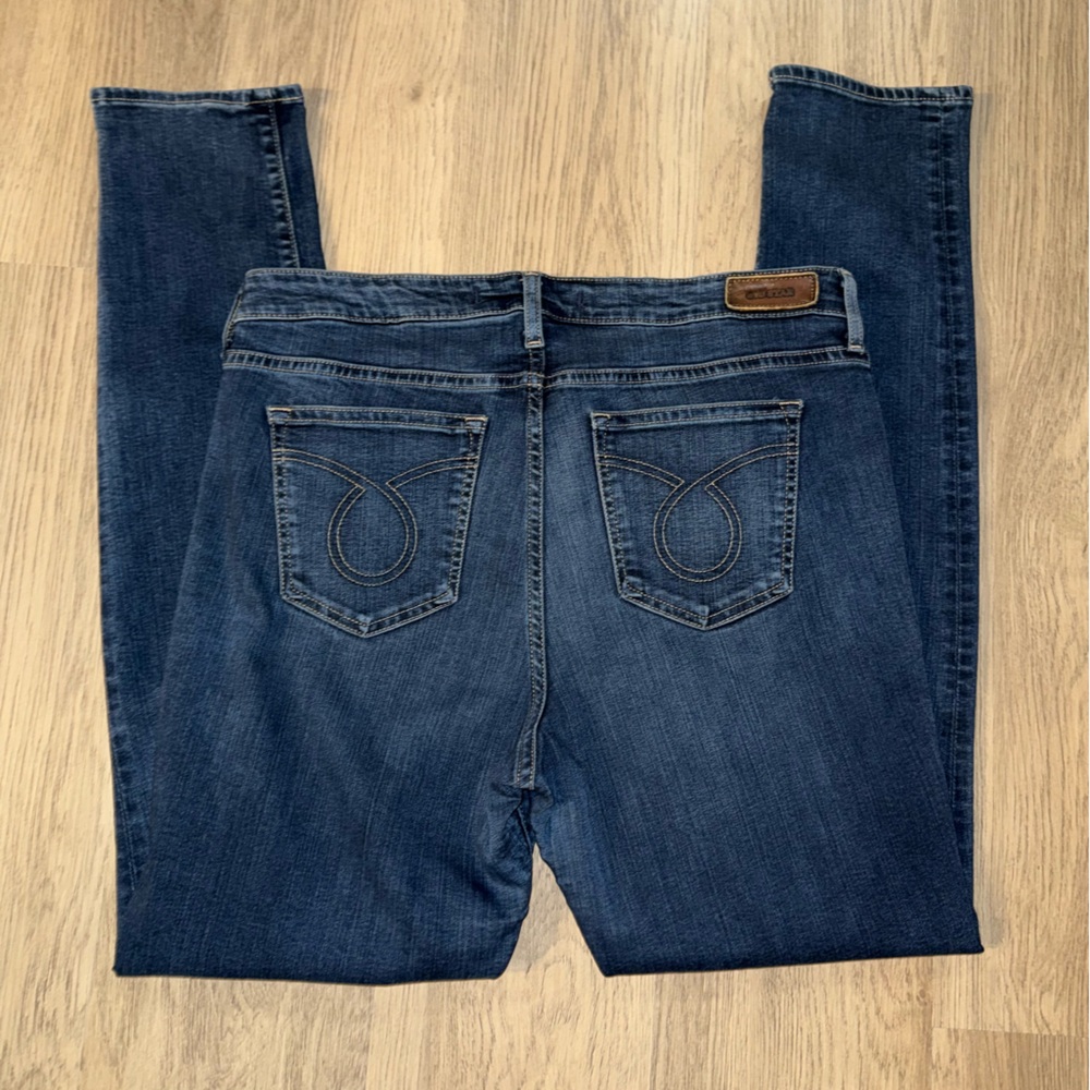 Big Star Maddie Skinny Jeans Western Cowgirl Dark Wash Rodeo Denim‎ Y2K Country - Picture 2 of 12